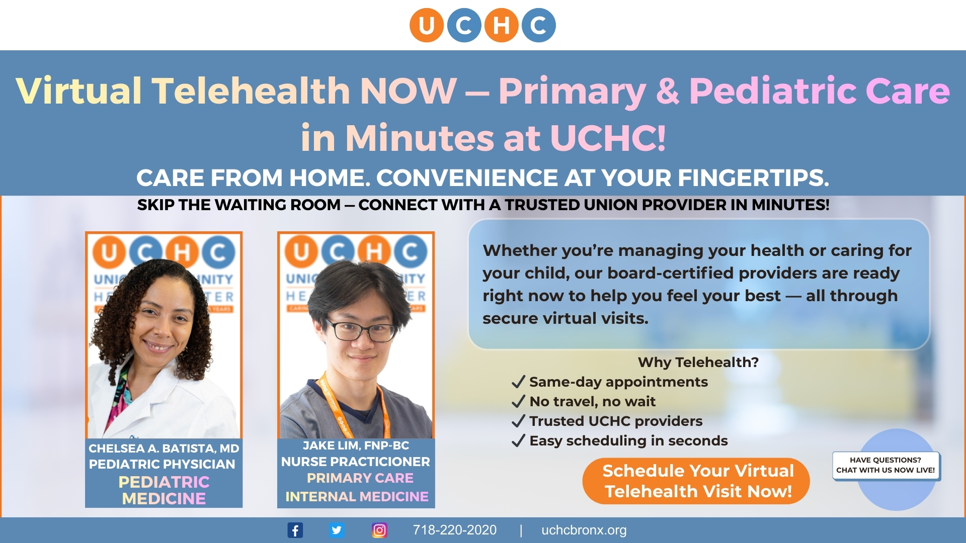 Pop-Up UCHC January 2026